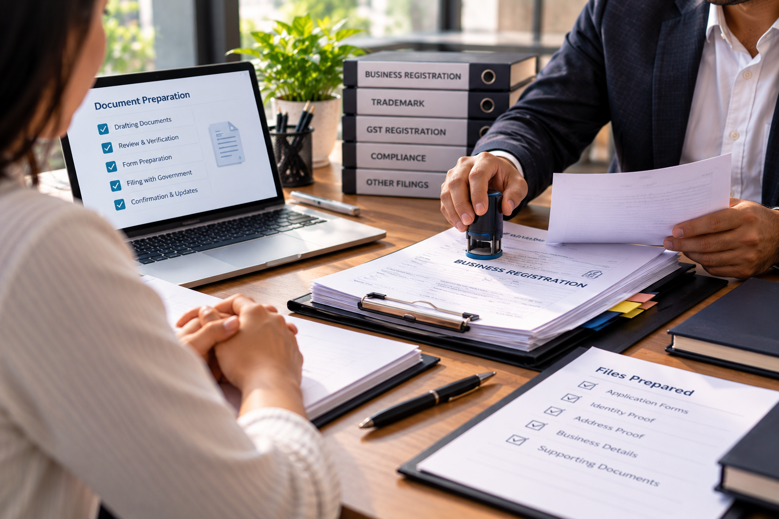 Leave the process to us - professional care